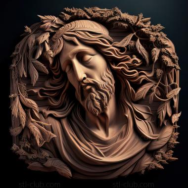 3D model st jesus (STL)